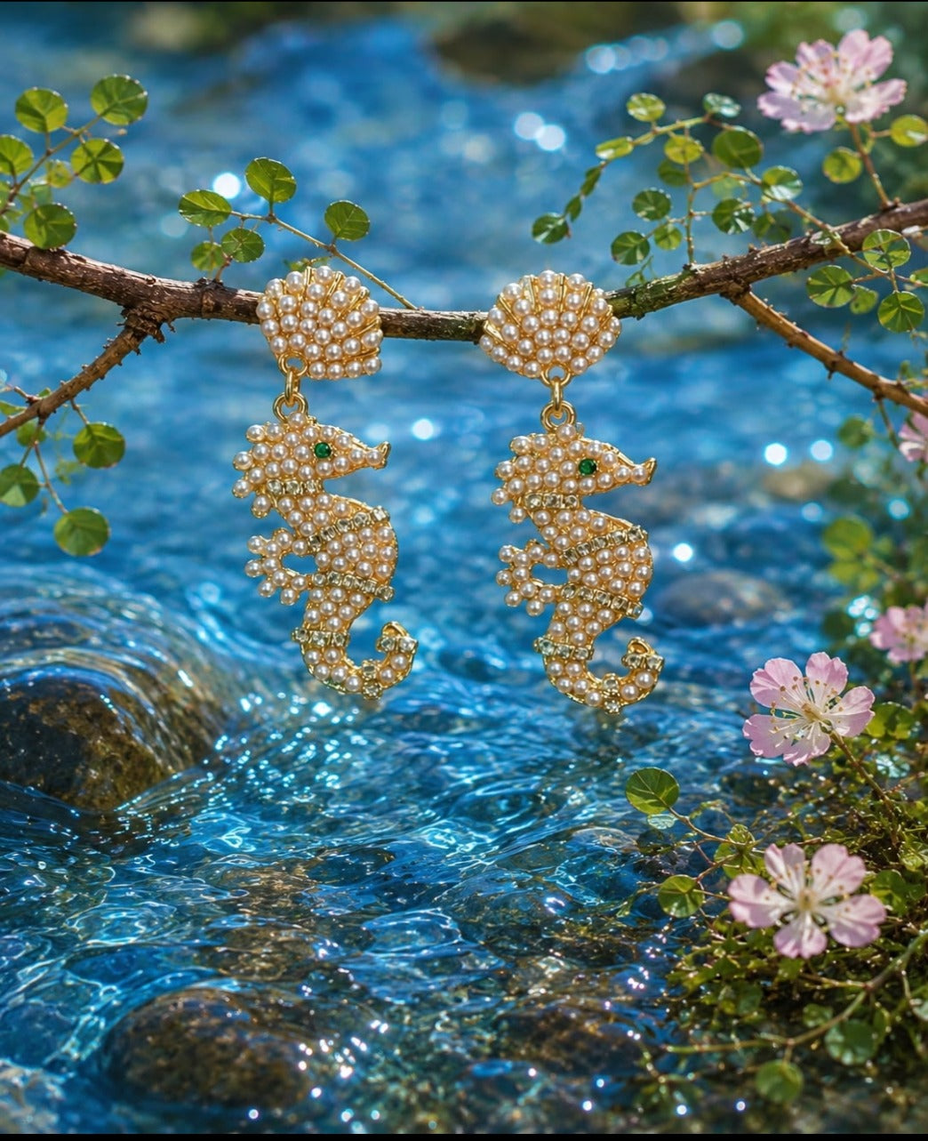 Pearl Seahorse Chic