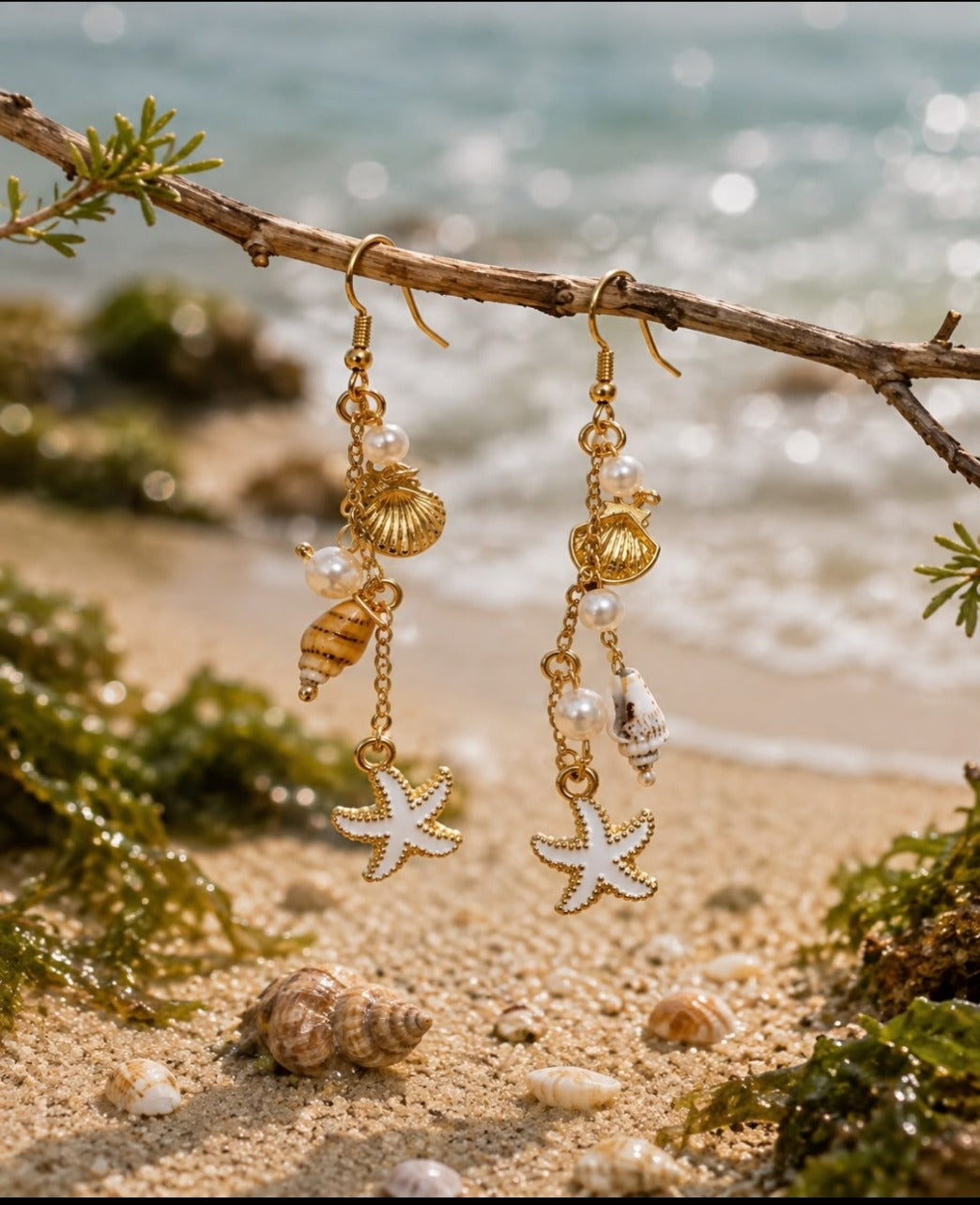 Seaside Treasure Drop Earrings
