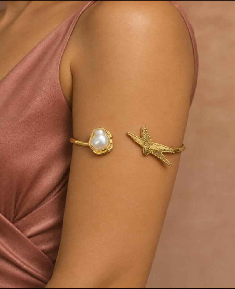 Pearl Flight Arm Cuff