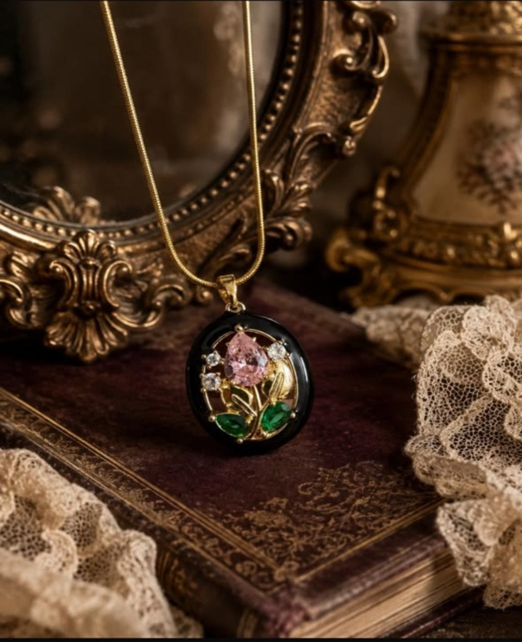 Royal Garden Crystal Necklace