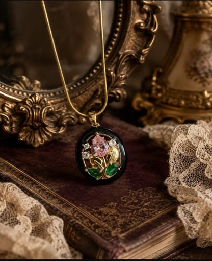 Royal Garden Crystal Necklace