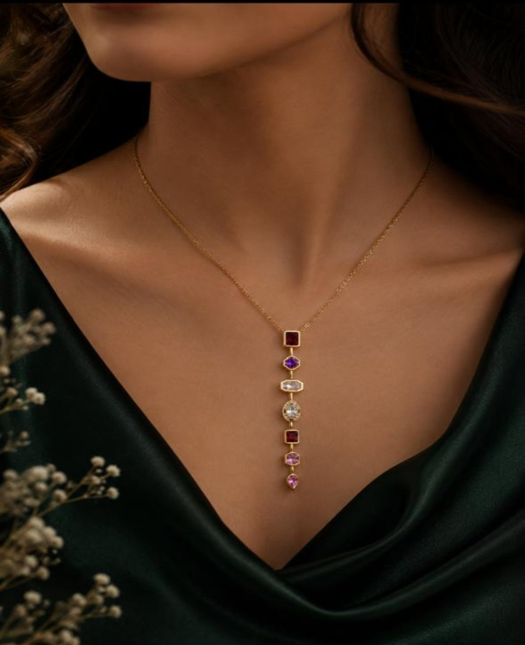 Majestic Prism Y Necklace