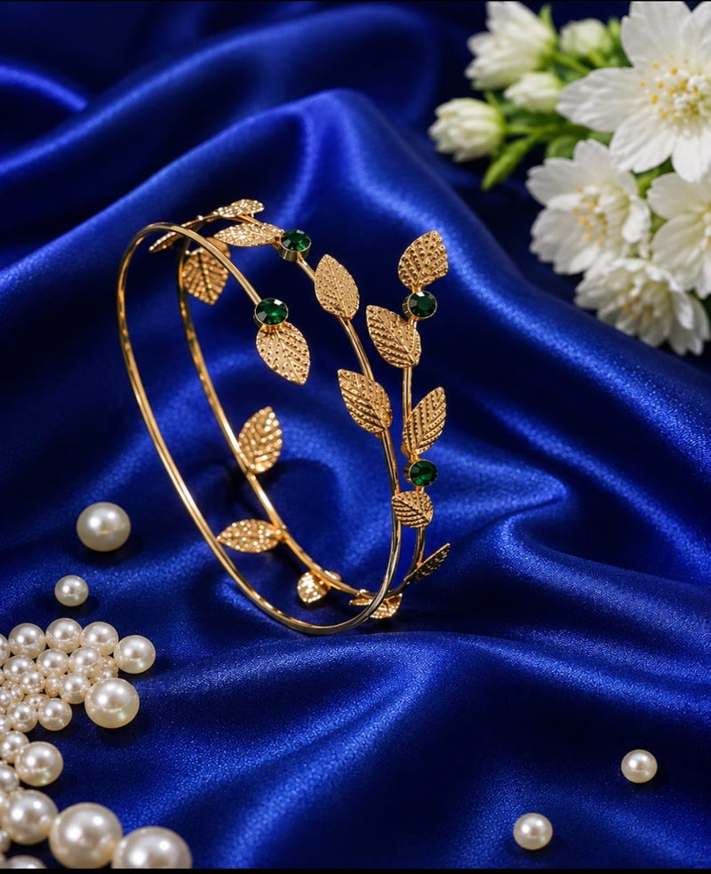 Emerald Vine Cuff